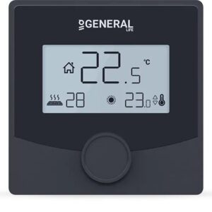 İsti döşəmə termostati General THERMA FH-26S (QARA)